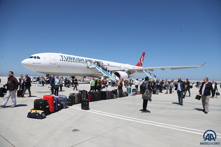 Rize-Artvin Havalimanı'nı kullanan yolcu sayısı belli oldu