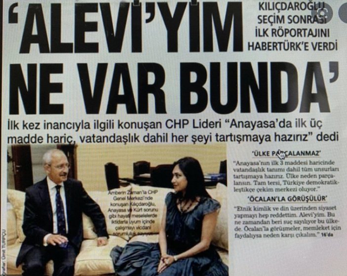 Kemal Kılıçdaroğlu'nun Alevi olması adaylığını etkiler mi anketi