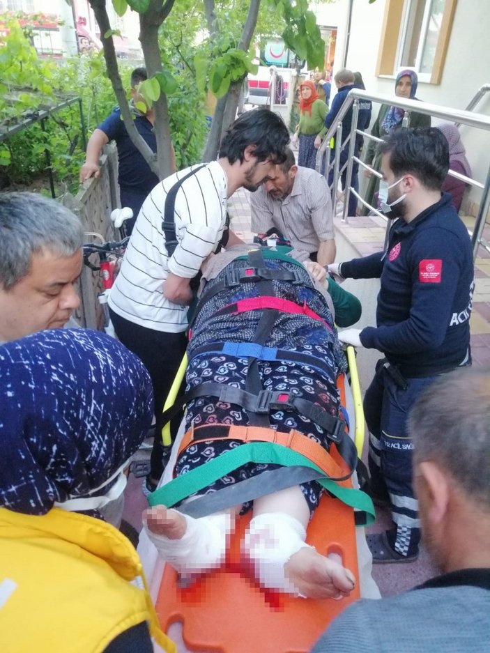 Bolu'da 71 yaşındaki kadının bindiği asansör yere çakıldı