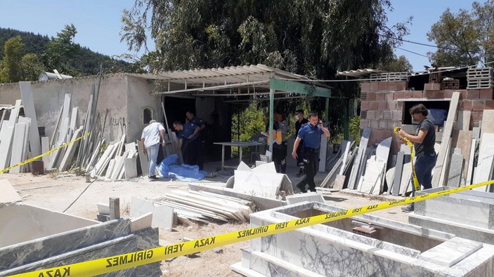 Aydın'da başına spiral bıçağı saplanan emekli polis hayatını kaybetti
