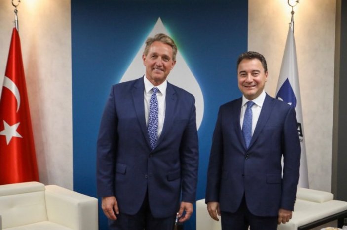 ABD Ankara Büyükelçisi Jeff Flake'ten Ali Babacan'a ziyaret