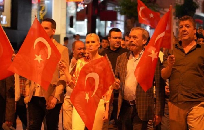 Bilecik’te binlerce kişi şehitler için 'Sessiz yürüyüş' yaptı