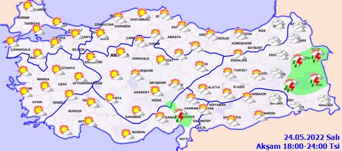 Meteoroloji'den yeni hava durumu raporu! Gece yağmur, sabah güneş.. İstanbul'un kafası karışık