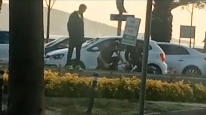 d Maltepe’de zabıta ile sürücü kavgası