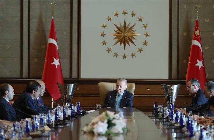 Cumhurbaşkanı Erdoğan, Anadolu Efes'i kabul etti