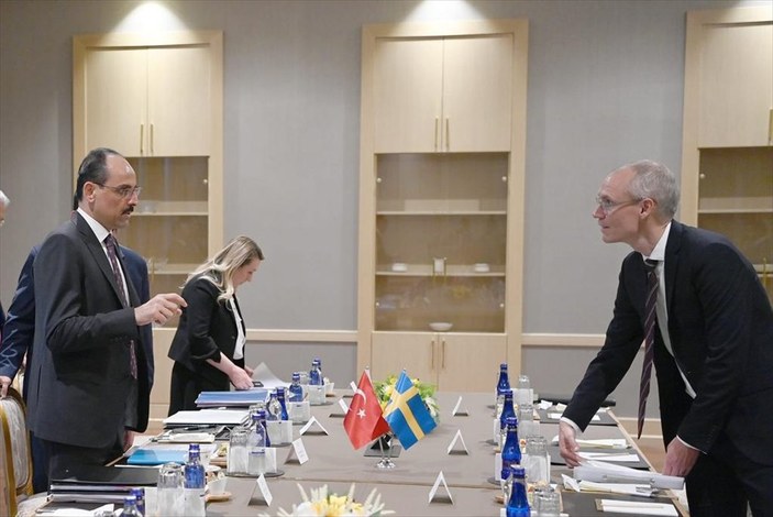 Finlandiya ve İsveç heyetleri ile görüşme sona erdi
