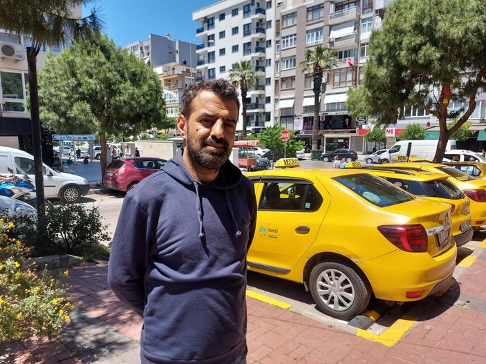 İzmir’de dayak yiyen kadını kurtaran taksiciye ödül