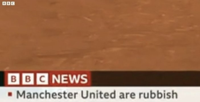 BBC'de Manchester United'ı üzen hata: Özür dilediler