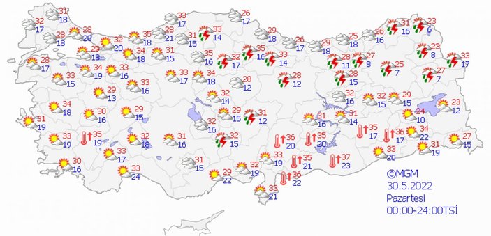 Meteoroloji'den Marmara için uyarı: Sıcaklıklar normalin üzerinde olacak