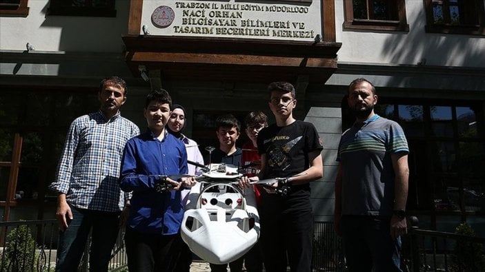 Trabzon'da, TEKNOFEST birincisi gençlerin hayali 