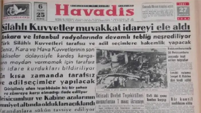 Vakanüvis, 27 Mayıs darbesine basının etkisini anlattı