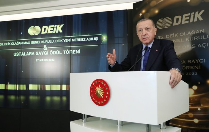 Cumhurbaşkanı Erdoğan'dan ekonomi mesajı