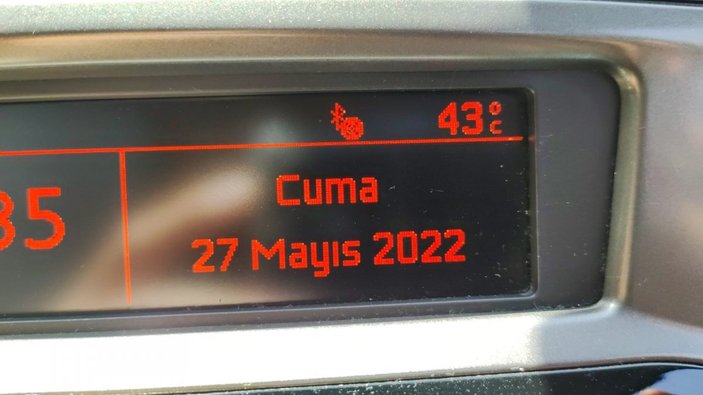 Adana'da hava sıcaklığı 43 dereceye yükseldi