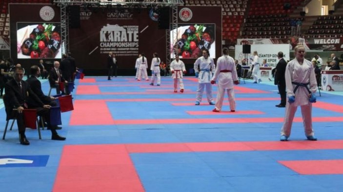 Avrupa Karate Şampiyonası'nda 3 sporcu ve Erkek Kata Takımı finalde