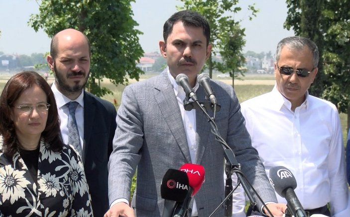 Murat Kurum'dan 'Atatürk Havalimanı Millet Bahçesi' açıklaması