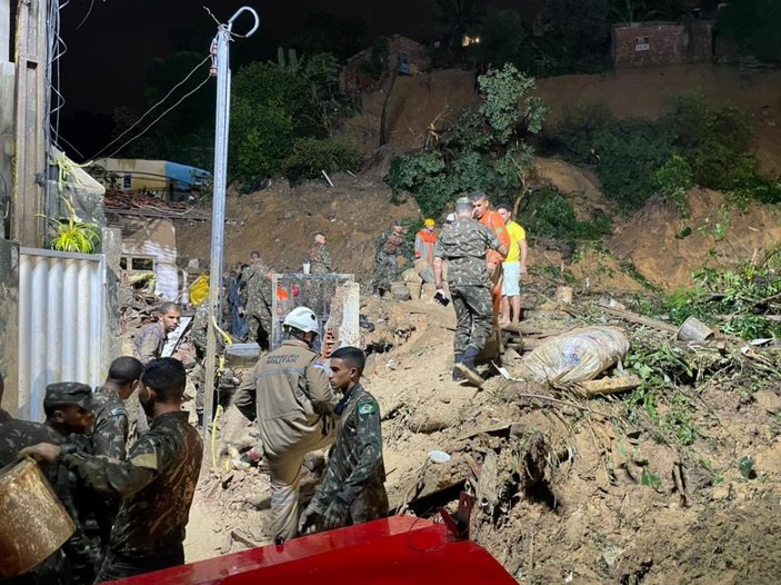 Brezilya’daki toprak kaymasında can kaybı 44’e yükseldi