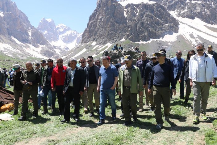 Cilo Dağı'ndaki buzullarda 40 yıl sonra etkinlik