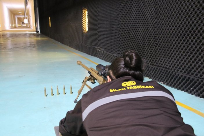 Türkiye'nin ilk kalibreli uzman nişancı tüfeği, testlerden başarıyla geçti