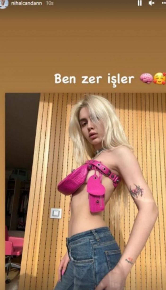 'Allah ıslah etsin' Aleyna'yı gören Nihal Candan daha da abarttı, çıplak vücudunu...