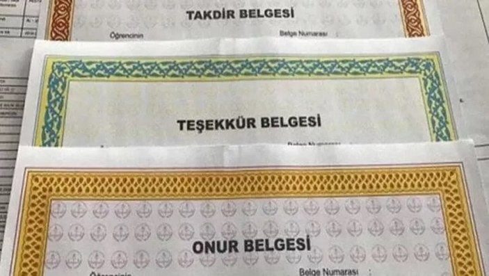 Belge hesaplama 2022: Takdir teşekkür kaç puanla alınır? Yeni yönetmelik hesabı...