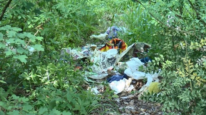 d Belgrad Ormanı'ndan piknikçiler gitti, çöpler kaldı