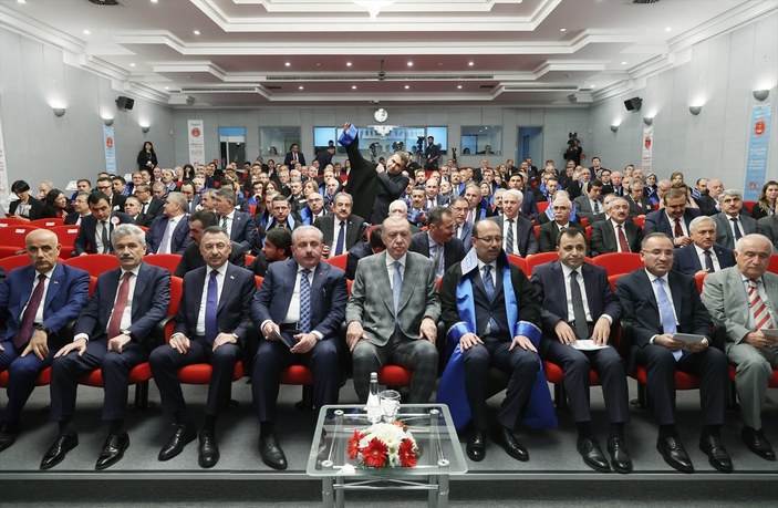 Cumhurbaşkanı Erdoğan'ın, Sayıştay programındaki konuşması