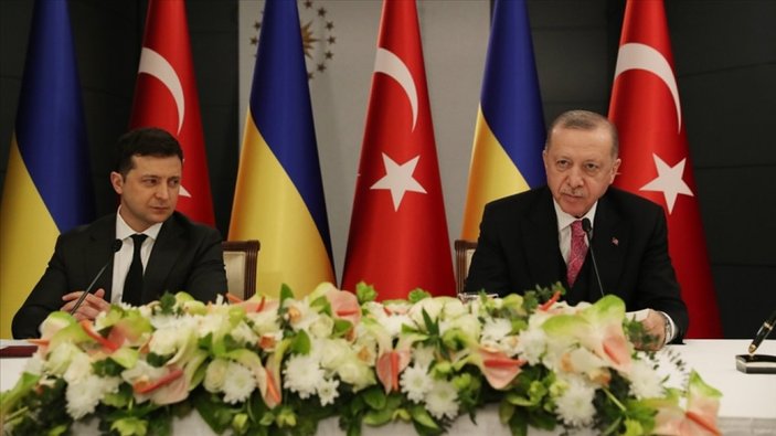 Cumhurbaşkanı Erdoğan, Vladimir Zelensky ile görüştü