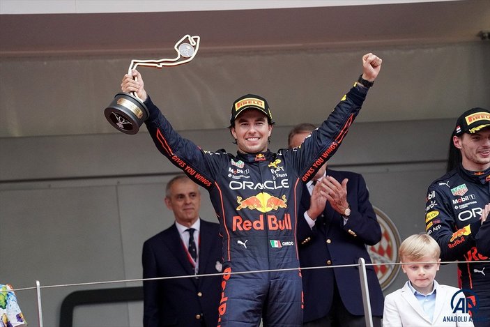 F1 Monako Grand Prix'sinde kazanan Perez