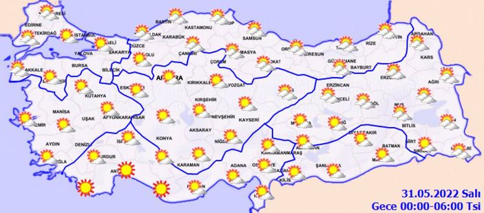 Meteoroloji'den yeni hava durumu raporu! Sıcaklıklar artıyor, rüzgarı daha çok bekleriz..