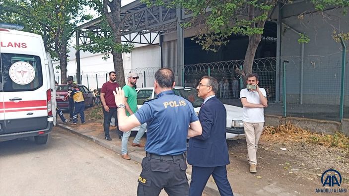 a Bursa'da fabrikada yangın: 2 ölü, 5 yaralı