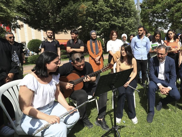 Mehmet Muharrem Kasapoğlu, Gazi Üniversitesi Genç Ofisi'nin açılış törenine katıldı