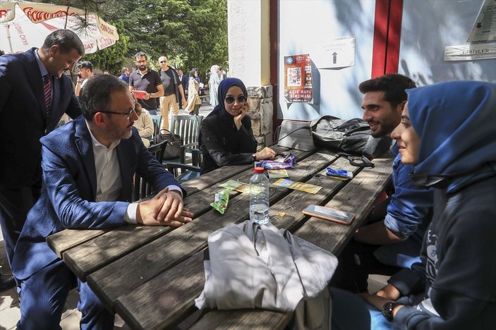 Mehmet Muharrem Kasapoğlu, Gazi Üniversitesi Genç Ofisi'nin açılış törenine katıldı