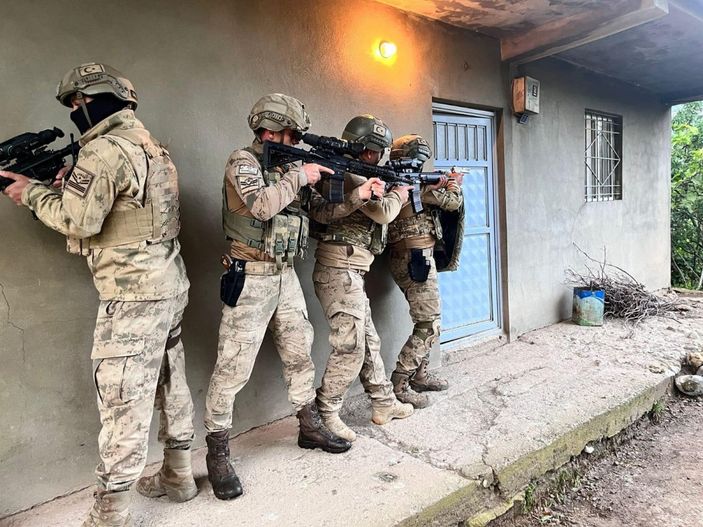 Bitlis merkezli PKK operasyonu: 12 gözaltı