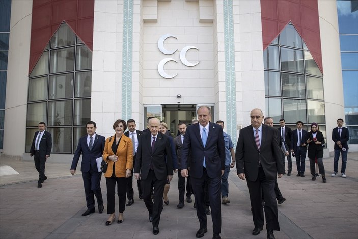 Devlet Bahçeli, Muharrem İnce ile görüştü