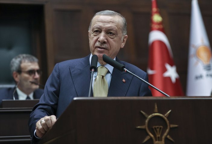 Cumhurbaşkanı Erdoğan'ın grup toplantısı konuşması Yunanistan basınında