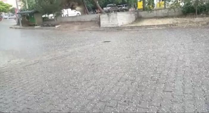 Eskişehir'de hortum kamerada