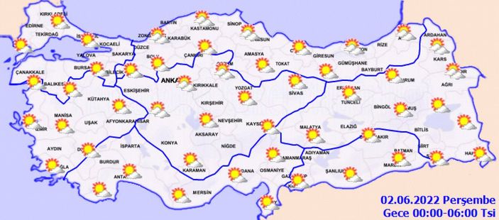 Meteoroloji'den yeni hava durumu raporu!