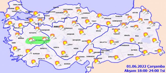 Meteoroloji'den yeni hava durumu raporu!