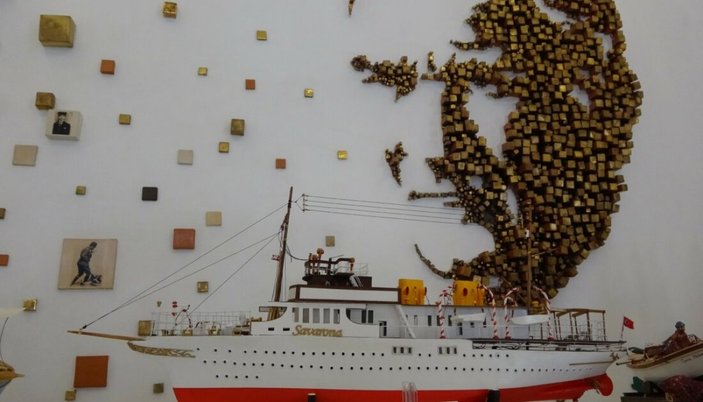 Bursa'da Minyatür Gemiler sergisi büyük ilgi topladı