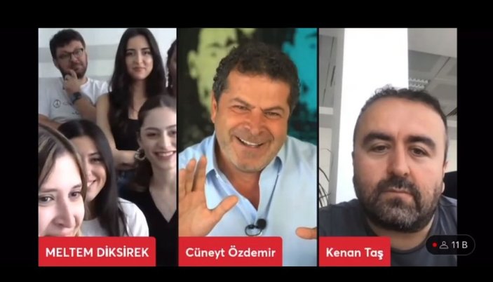 Cüneyt Özdemir, çalışanlarına canlı yayında zam yaptı