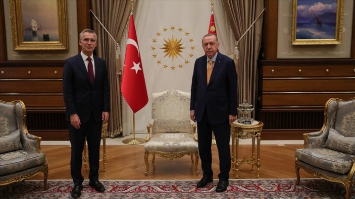 Cumhurbaşkanı Erdogan, Jens Stoltenberg ile görüştü
