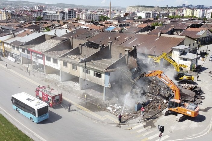 Sivas'ın eski sanayi sitesi dönüşüme girdi