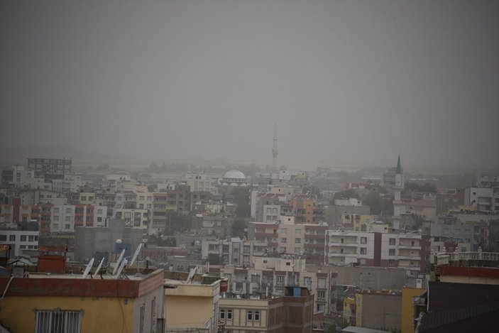Güneydoğu Anadolu bölgesi toz taşınımına teslim