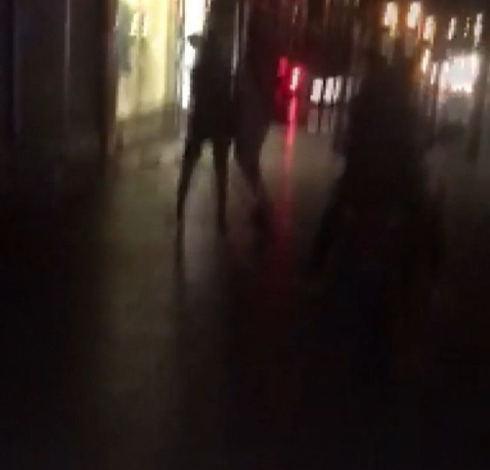 Esenyurt sokaklarında gergin anlar