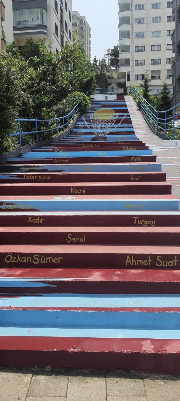 Trabzon'da şampiyonluk merdiveni