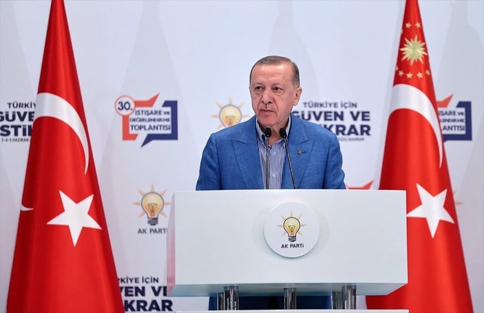 Cumhurbaşkanı Erdoğan: Enflasyon artık aşağı yönlü bir eğilime girdi