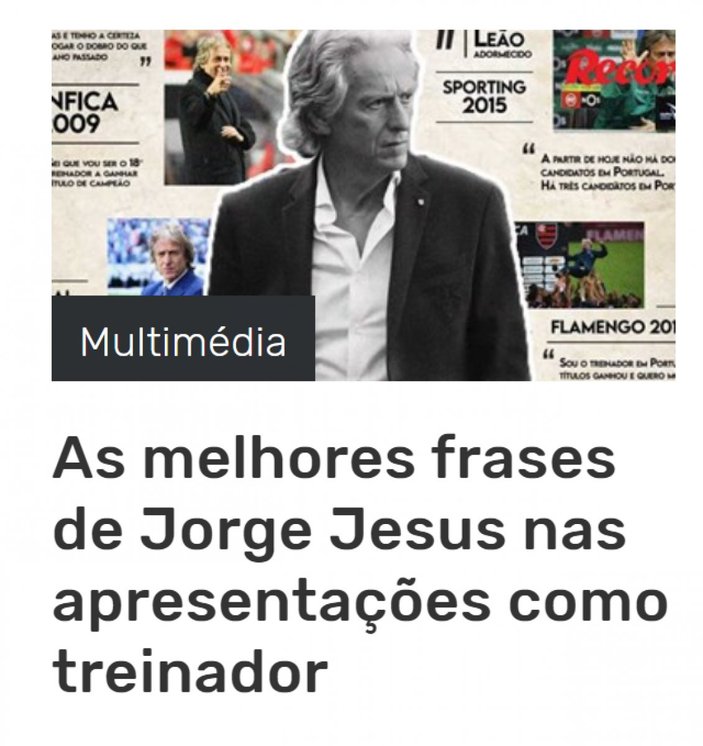 Portekiz basınından Jorge Jesus iddiası