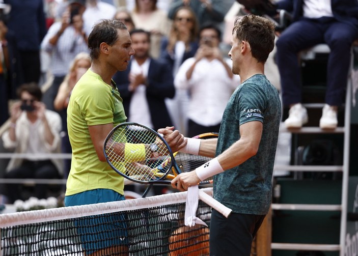 Fransa Açık tek erkeklerde Rafael Nadal şampiyon