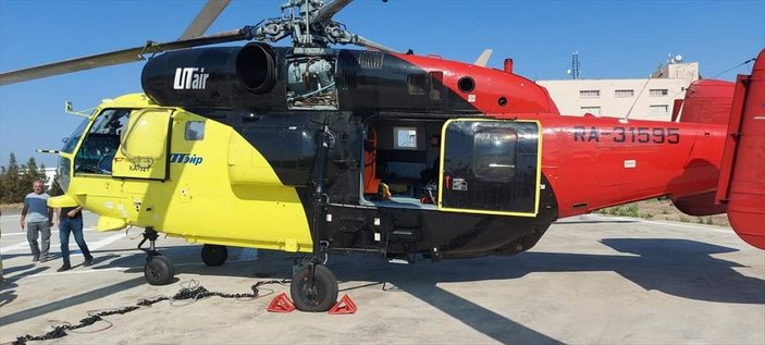 Türkiye, KKTC'ye yangın söndürme helikopteri gönderdi