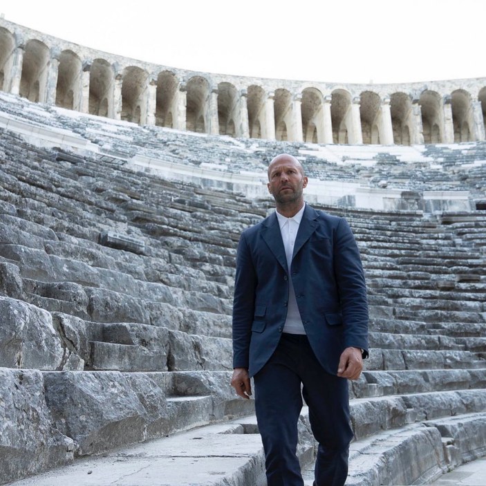 Jason Statham, Antalya’da tatil yaptı